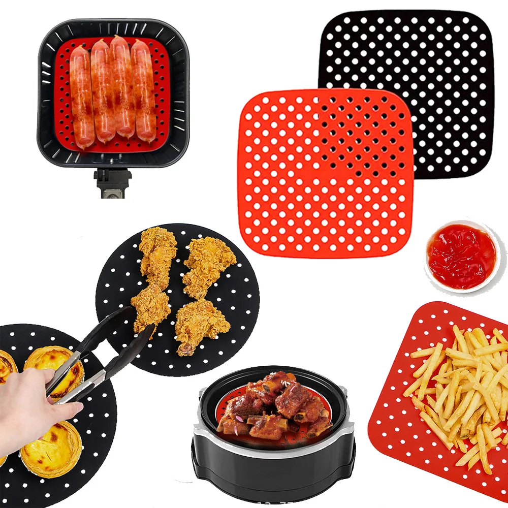 2022 New Small Silicone Accessories Air Fryer Non-stick Durable Pad Scale Place Mat Kitchenware Reusable Round Air Fryer Tools
2022 New Small Silicone Accessories Air Fryer Non-stick Durable Pad Scale Place Mat Kitchenware Reusable Round Air Fryer Tools