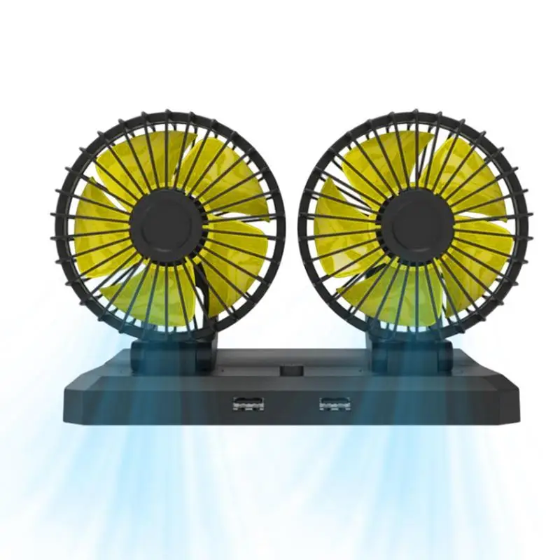 Electric Car Fans Electric Car Cooling Fan With 360 Degree Adjustable Dual Head That Plugs Into Cigarettes Lighter/Quiet Noise
Electric Car Fans Electric Car Cooling Fan With 360 Degree Adjustable Dual Head That Plugs Into Cigarettes Lighter/Quiet Noise