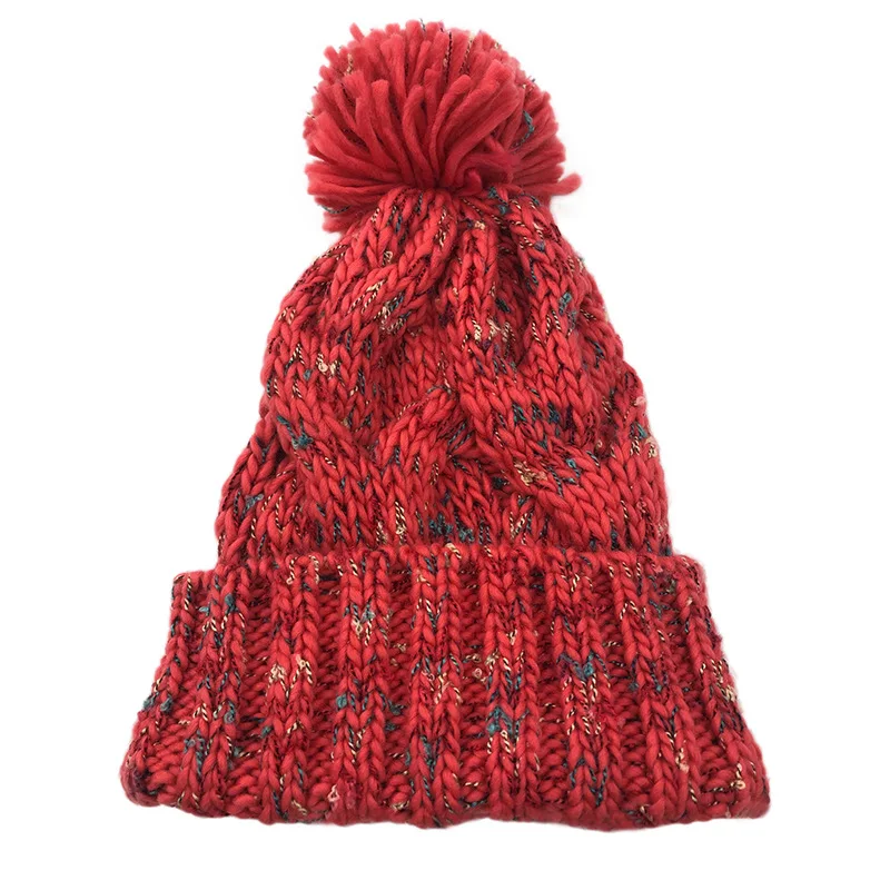 Autumn and Winter New Korean Mixed Color Ball Woolen Cap Women's Fashion All-Match Knitted Sun Hat
Autumn and Winter New Korean Mixed Color Ball Woolen Cap Women's Fashion All-Match Knitted Sun Hat
