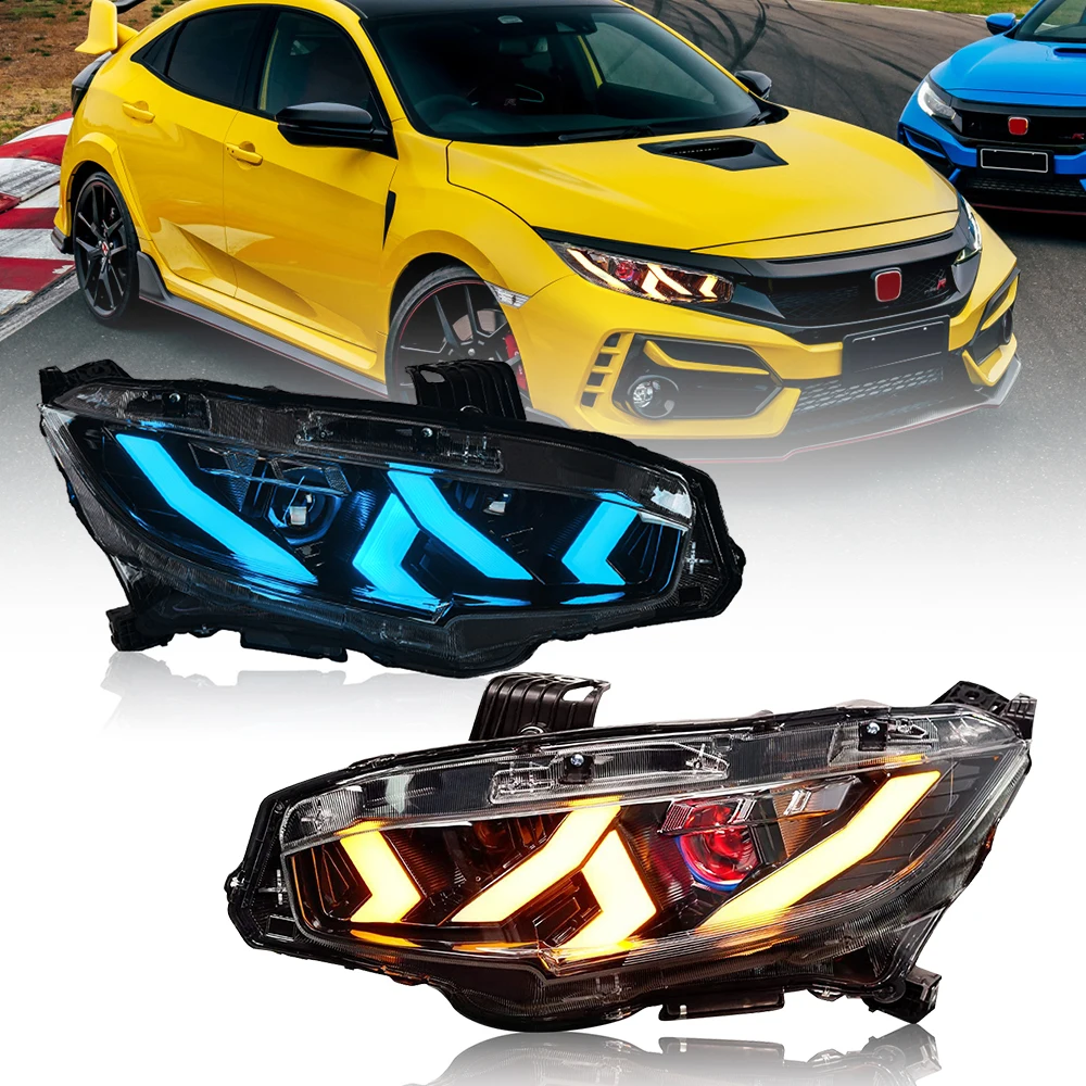 Car Lights automotive For Honda Civic Headlights 2016 - 2020 Devil Head Lamp LED Headlight Assembly Signal Auto Accessories Lamp 
Car Lights automotive For Honda Civic Headlights 2016 - 2020 Devil Head Lamp LED Headlight Assembly Signal Auto Accessories Lamp