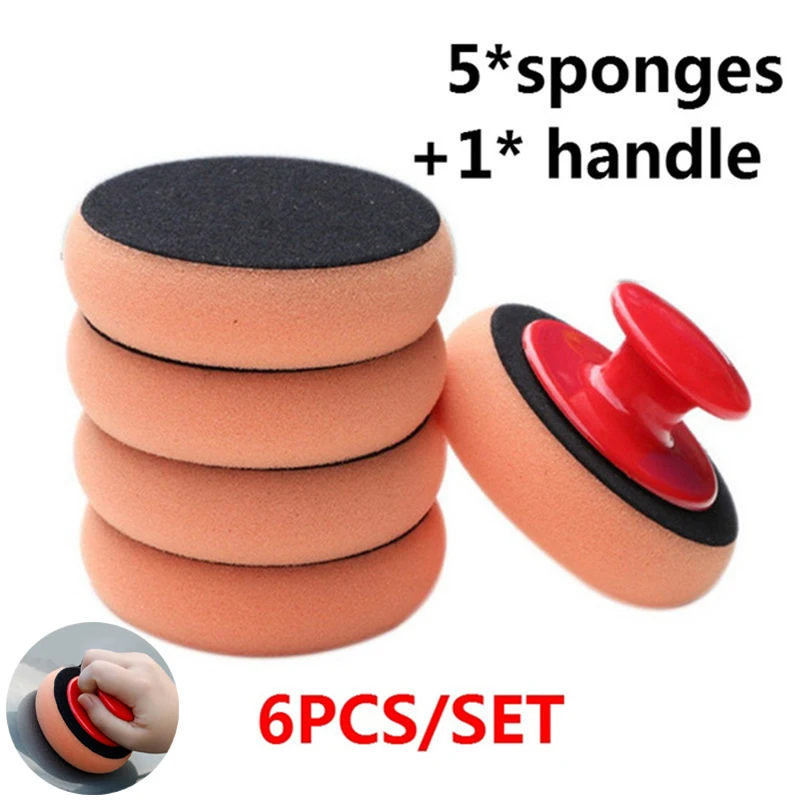 6pcs/set Car Waxing Sponge Microfiber Polishing Pads Car Cleaning Cloth Car Wash & Maintenance Tool
6pcs/set Car Waxing Sponge Microfiber Polishing Pads Car Cleaning Cloth Car Wash & Maintenance Tool