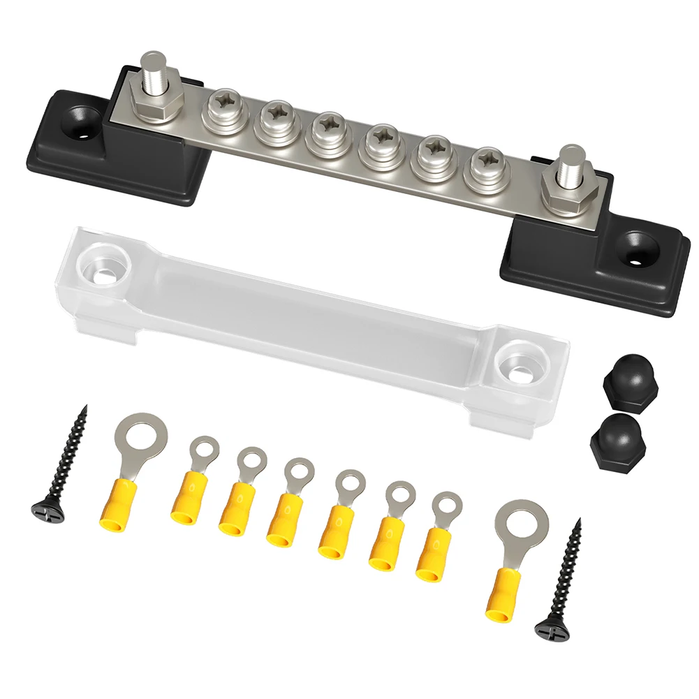 1x Terminal Bus Bar Bus Line Copper 130A/AC 150A/DC AC 110-300v DC 12-48v Pickup Trucks RVs Trailers Vans Durable
1x Terminal Bus Bar Bus Line Copper 130A/AC 150A/DC AC 110-300v DC 12-48v Pickup Trucks RVs Trailers Vans Durable