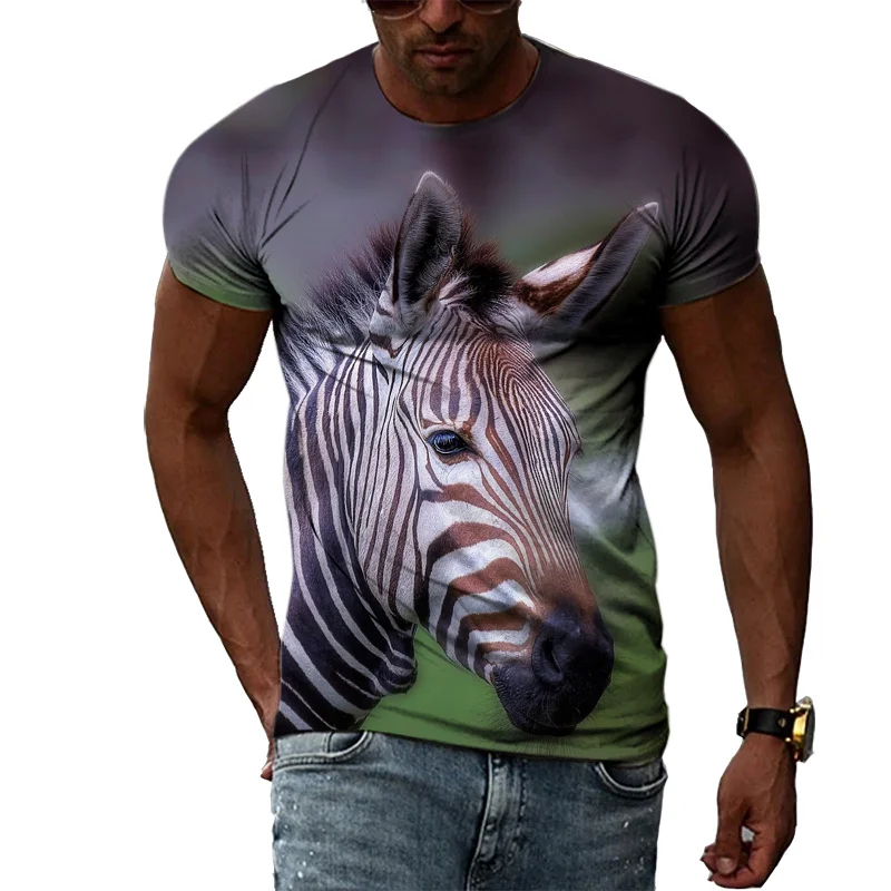 Summer Fashion Graphic Animal Horse T Shirts For Men Casual 3D Print Tee Hip Hop Harajuku Personality Round Neck Short Sleeve
Summer Fashion Graphic Animal Horse T Shirts For Men Casual 3D Print Tee Hip Hop Harajuku Personality Round Neck Short Sleeve