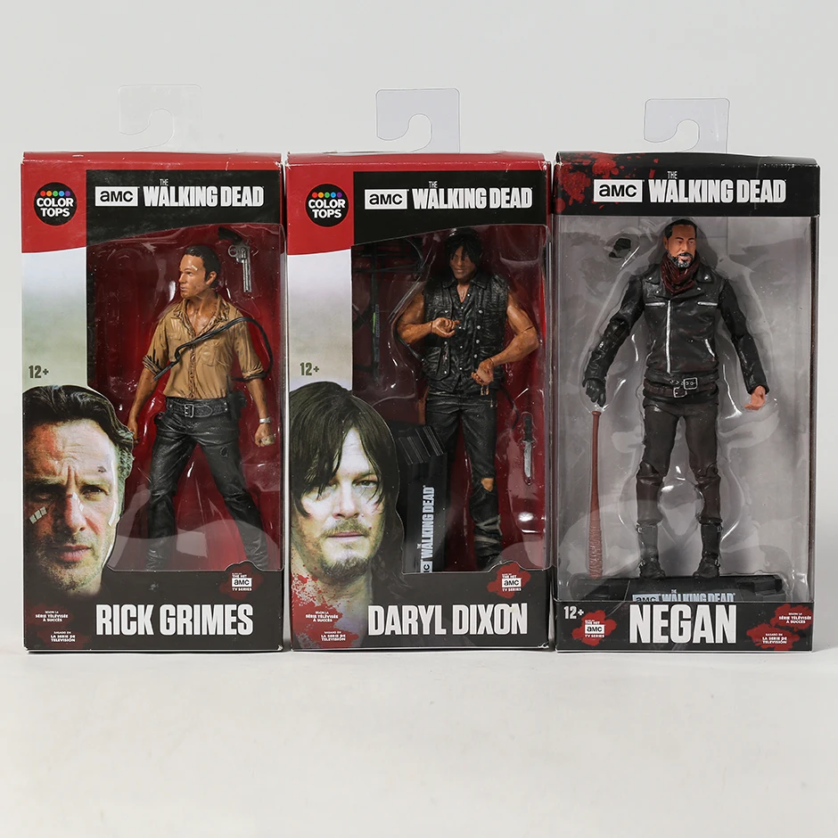 The Walking Dead 7" Rick Grimes Daryl Dixon Negan Action Figure Figurine Collection Model Doll Toy Gift
The Walking Dead 7" Rick Grimes Daryl Dixon Negan Action Figure Figurine Collection Model Doll Toy Gift