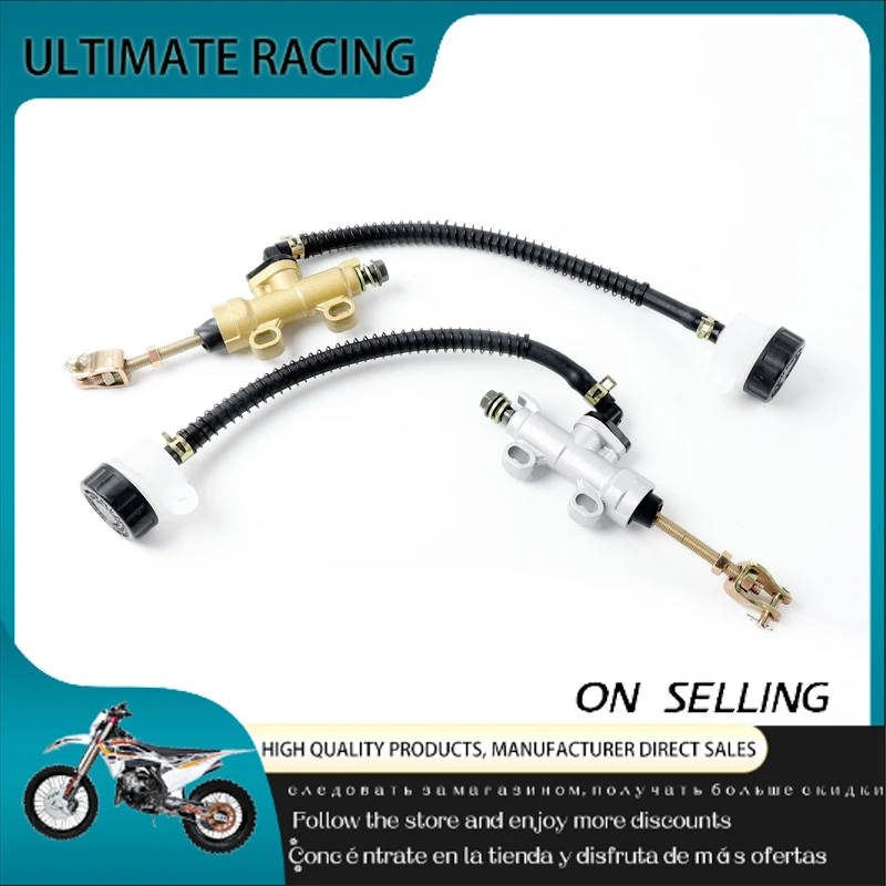 Applicable to Honda Yamaha Rear Brake Master Cylinder Pump Pit Mud Self-propelled, Motorcycle Rear Brake Pump Foot Hydraulic
Applicable to Honda Yamaha Rear Brake Master Cylinder Pump Pit Mud Self-propelled, Motorcycle Rear Brake Pump Foot Hydraulic