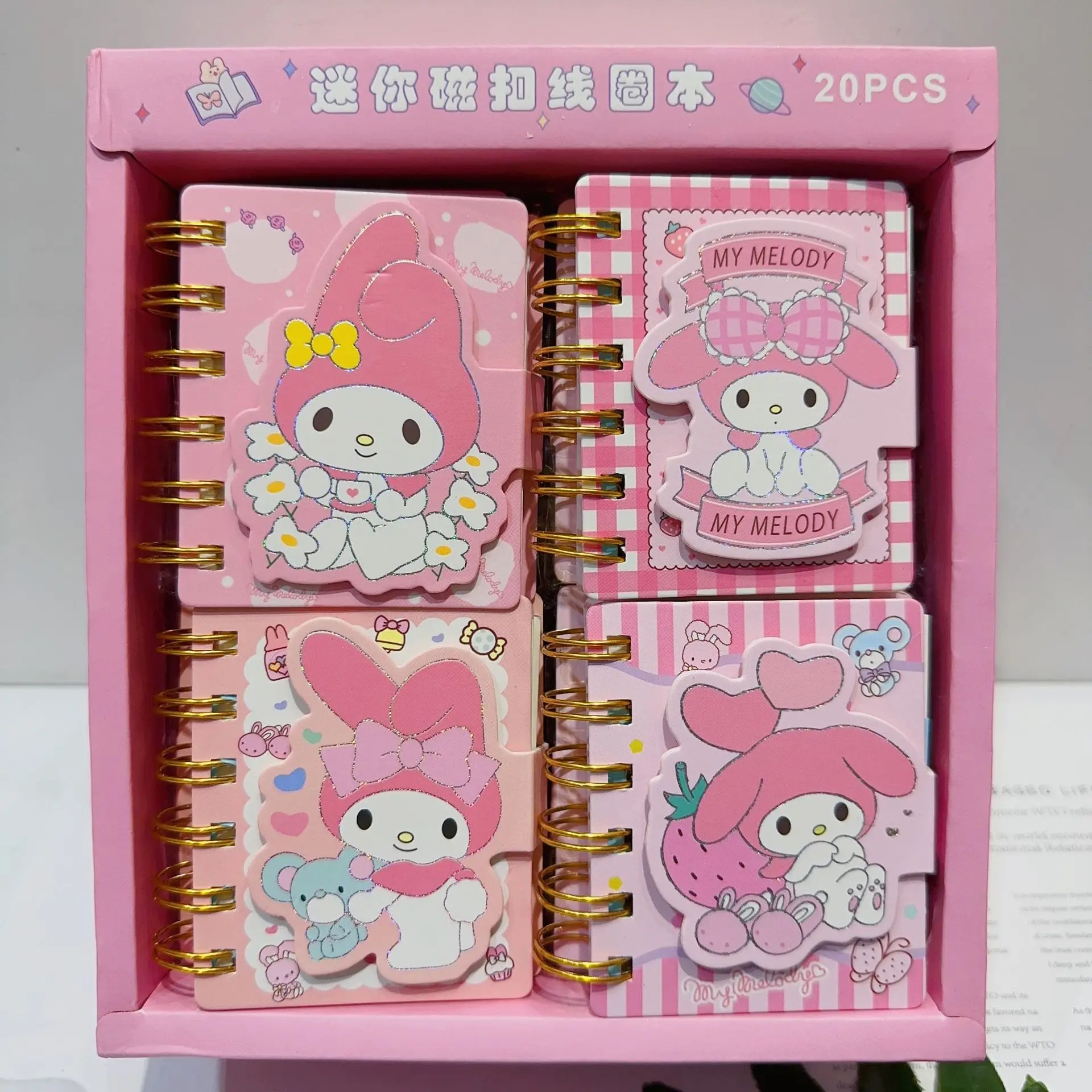 Sanrio Notepad Kawaii Kuromi Mymelody Cartoon Character Magnetic Buckle Notepad Student Prize Children Gift Learning Stationery
Sanrio Notepad Kawaii Kuromi Mymelody Cartoon Character Magnetic Buckle Notepad Student Prize Children Gift Learning Stationery