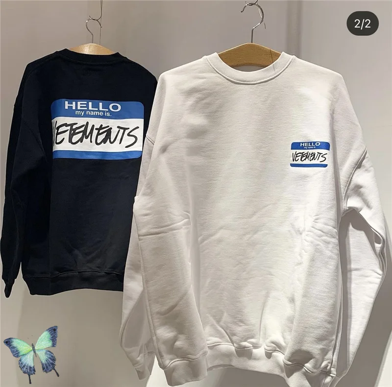2022 New Spring/Autumn Mens O-Neck Sweatshirts Vetements Letter 3D Print Men Women Kids Sweatshirts Hot Sale Casual Male Tops
2022 New Spring/Autumn Mens O-Neck Sweatshirts Vetements Letter 3D Print Men Women Kids Sweatshirts Hot Sale Casual Male Tops