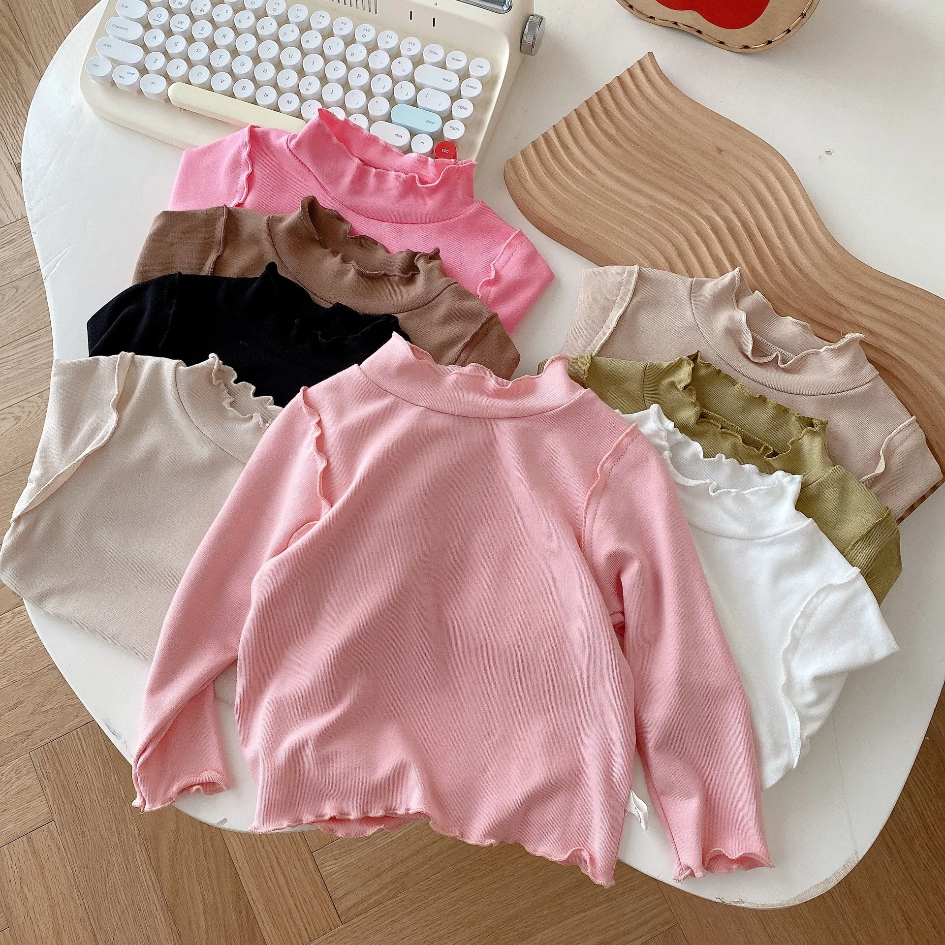 Toddler Girl Fall Solid Color Long Sleeve Cotton Bottoming Shirt 8 Colors Children's All Match Clothes Top T-shirt
Toddler Girl Fall Solid Color Long Sleeve Cotton Bottoming Shirt 8 Colors Children's All Match Clothes Top T-shirt
