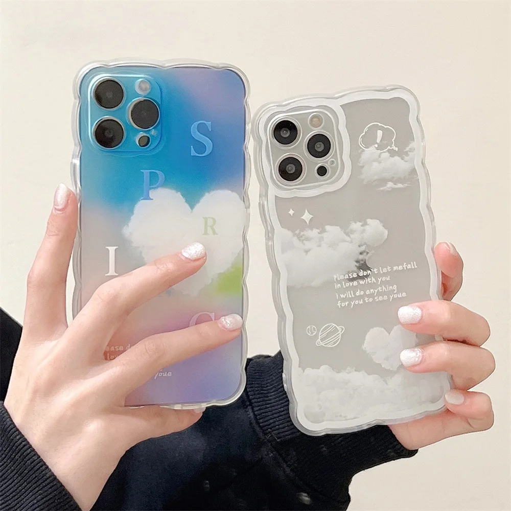Colorful Cloud Transparent Case Cover for IPhone 11 12 13 Pro X XR XS Max Shockproof Phone Case IPhone 13 Case
Colorful Cloud Transparent Case Cover for IPhone 11 12 13 Pro X XR XS Max Shockproof Phone Case IPhone 13 Case