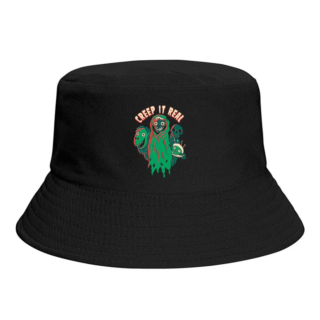 Summer Unisex Fashion Bucket Hat Creep It Real Women Men Fisherman Hat Creepshow Billy 1982 Horror Film Autumn Boonie Hat
Summer Unisex Fashion Bucket Hat Creep It Real Women Men Fisherman Hat Creepshow Billy 1982 Horror Film Autumn Boonie Hat