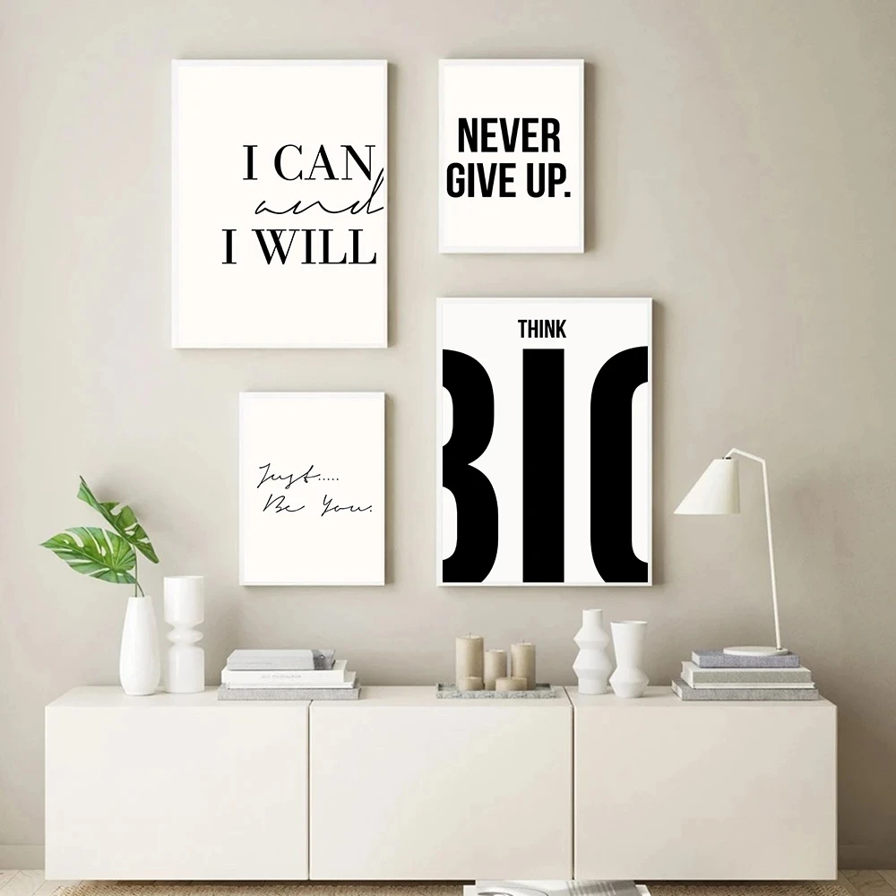 Modern Minimalist Poster Black White Canvas Painting Quote Art Print Fashion Nordic Wall Picture For Living Room Home Decor 
Modern Minimalist Poster Black White Canvas Painting Quote Art Print Fashion Nordic Wall Picture For Living Room Home Decor