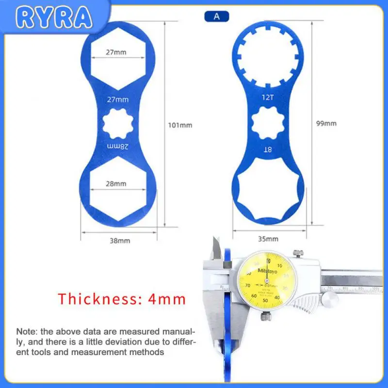 Frosted Front Fork Houlder Cover Wrench Aluminum Alloy Lightweight Three-in-one Wrench High Strength Bicycle Wrench
Frosted Front Fork Houlder Cover Wrench Aluminum Alloy Lightweight Three-in-one Wrench High Strength Bicycle Wrench