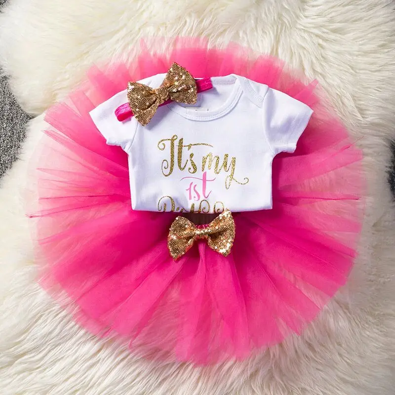 3Pcs Set Newborn Baby Girl Princess Romper Tutu Shorts Headwear Summer Outfit Kids Clothes 1st Babi Girl Birthday Princess Dress
3Pcs Set Newborn Baby Girl Princess Romper Tutu Shorts Headwear Summer Outfit Kids Clothes 1st Babi Girl Birthday Princess Dress