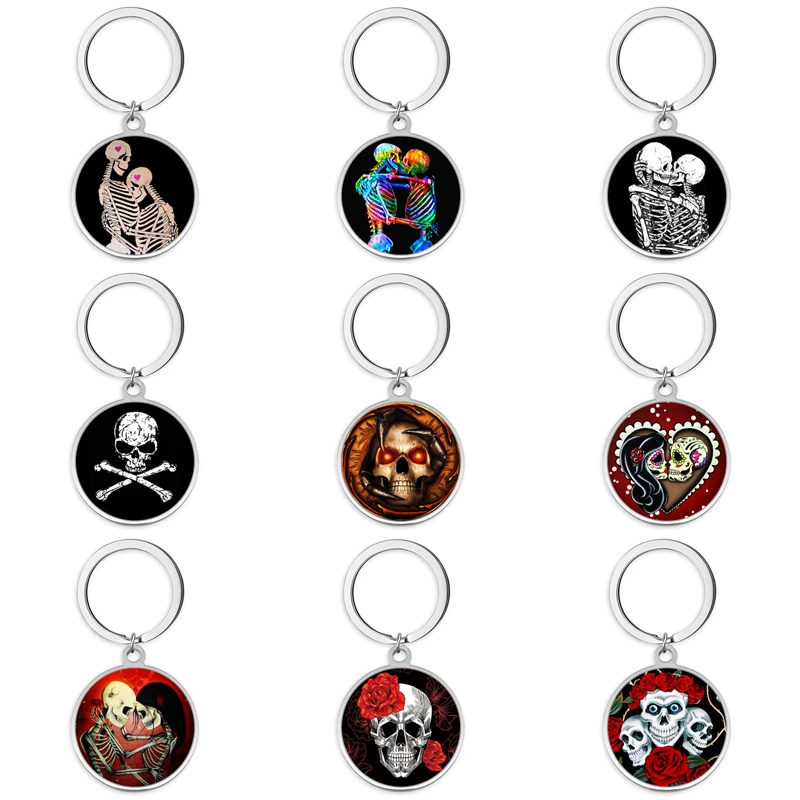Artist Skull Stainless Steel Key Ring Keychain For Women Men Chain Car Doll Keyring Bag Accessories Craft Holiday Gift
Artist Skull Stainless Steel Key Ring Keychain For Women Men Chain Car Doll Keyring Bag Accessories Craft Holiday Gift