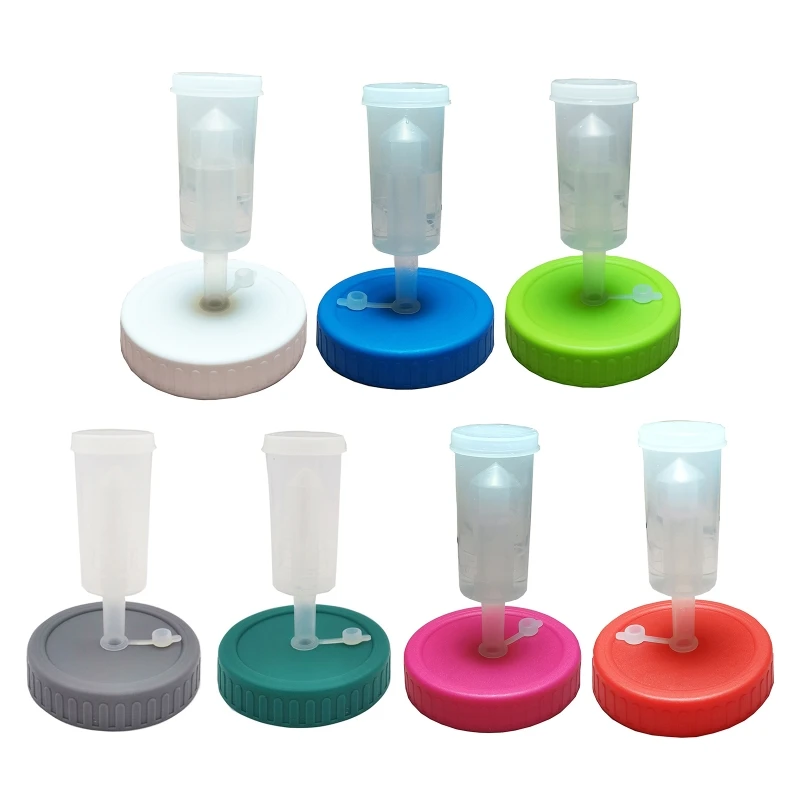 Fermentation Lid Cover with One-way Exhaust Valves Fermenting Lids Kit for Wide Mouth Jars 86mm T21C
Fermentation Lid Cover with One-way Exhaust Valves Fermenting Lids Kit for Wide Mouth Jars 86mm T21C
