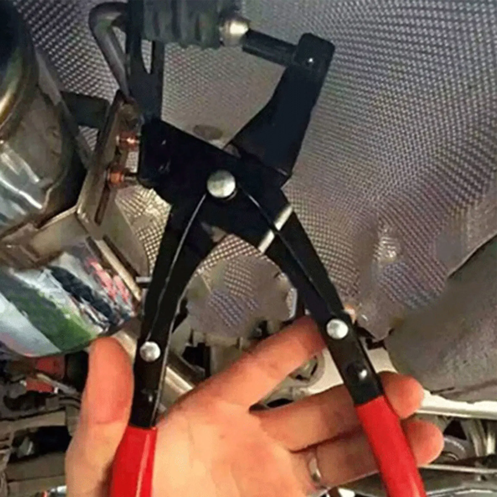 

Exhaust Hanger Removal Pliers Exhaust Grommet Pliers 25 Degree Offset for Access in Hard to Reach Places Essential Tool