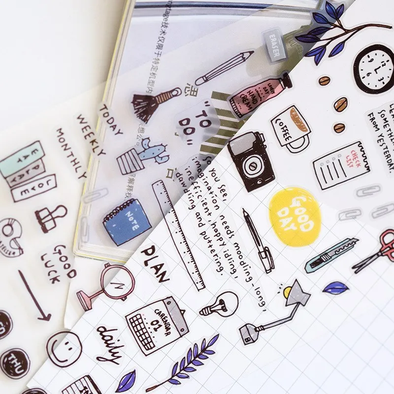 Wonderful Daily Adhesive Diy Sticker Stick Label Notebook Album Diary Decor Student Stationery Kids Gift
Wonderful Daily Adhesive Diy Sticker Stick Label Notebook Album Diary Decor Student Stationery Kids Gift