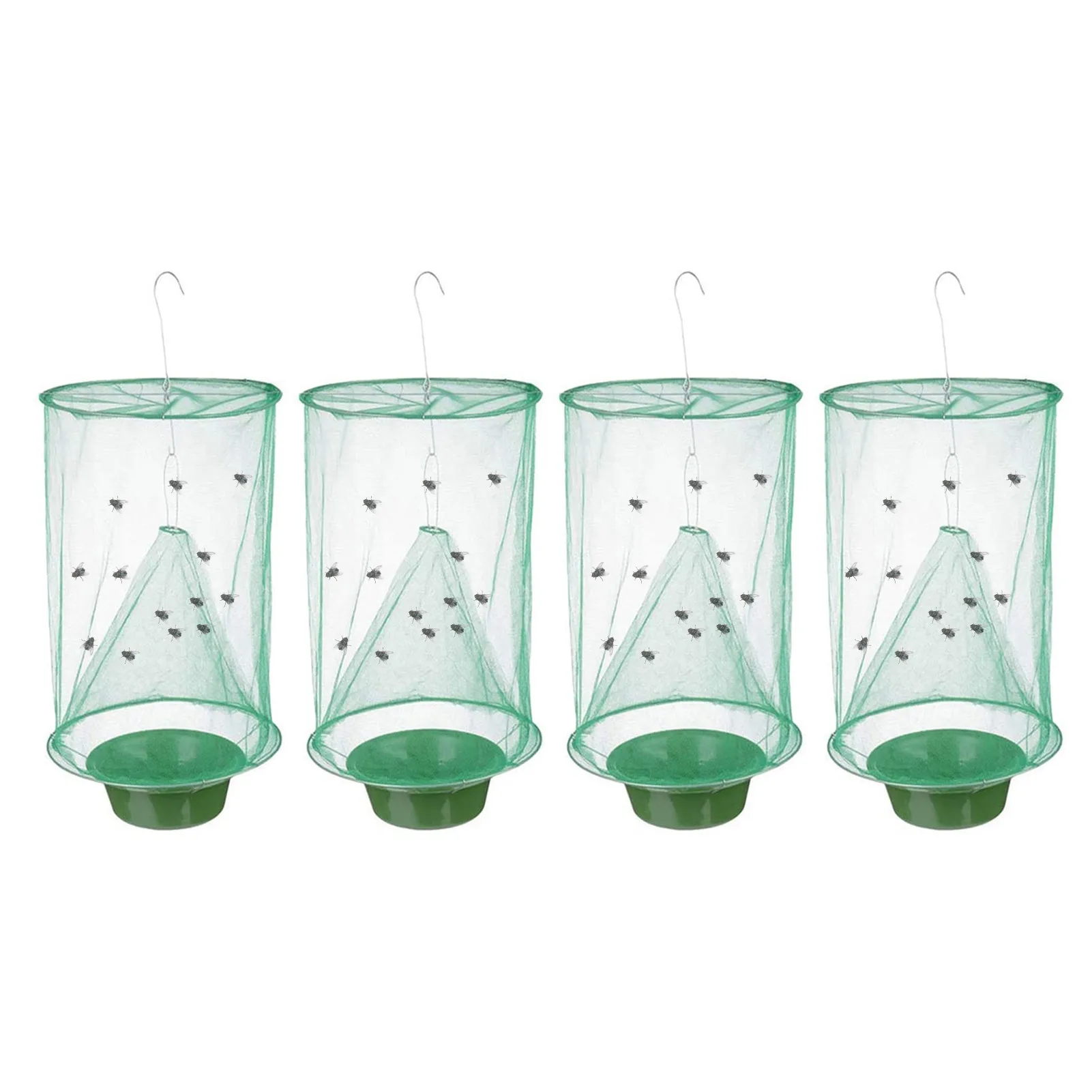 Foldable Hung Fly Trap Outdoor Ranch Fly Trap With Bait Tray Reusable Pasture Fly Traps For Outdoor Garden Horse Barn Farm Yard
Foldable Hung Fly Trap Outdoor Ranch Fly Trap With Bait Tray Reusable Pasture Fly Traps For Outdoor Garden Horse Barn Farm Yard