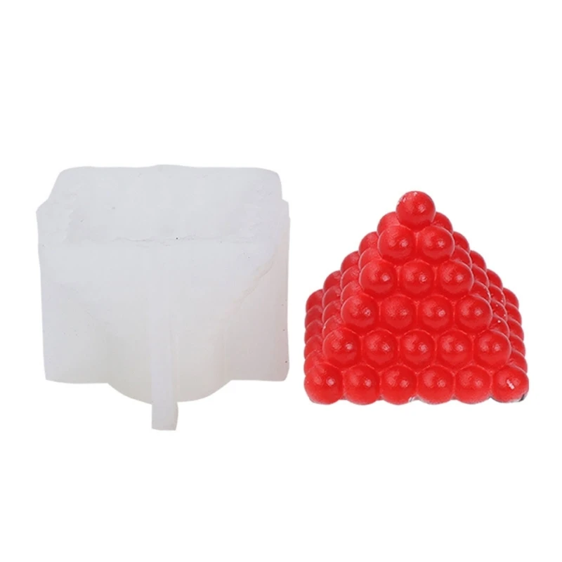 Pyramid Shaped Bubble Candle Silicone Mold Non-stick Easy De-mold for DIY Candle Soap Plaster Epoxy Resin Casting Molds
Pyramid Shaped Bubble Candle Silicone Mold Non-stick Easy De-mold for DIY Candle Soap Plaster Epoxy Resin Casting Molds