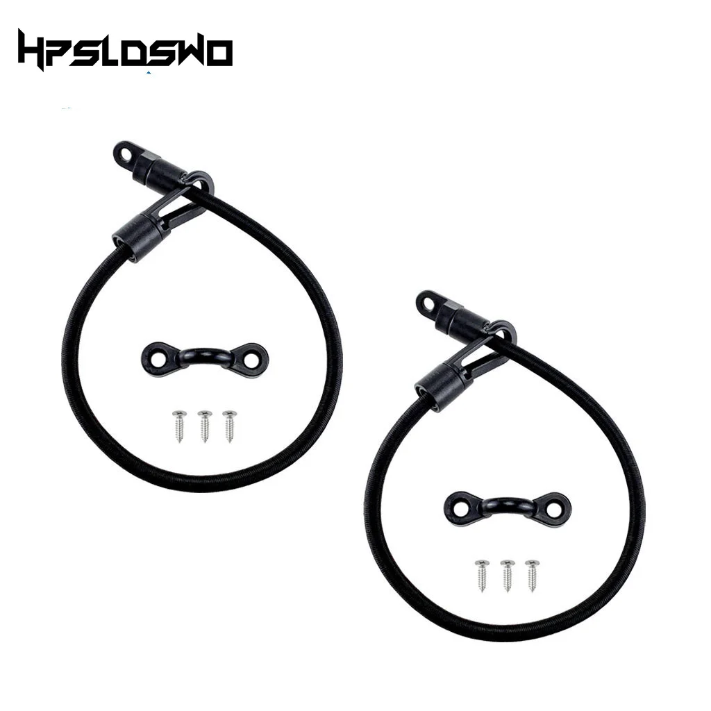 

2PCS Fishing Rod Tamer Strap Belt Holder Rod Holder Down Strap Stretch Deck Mount Connector Pole Rack Gunwale Mount Rod Strap