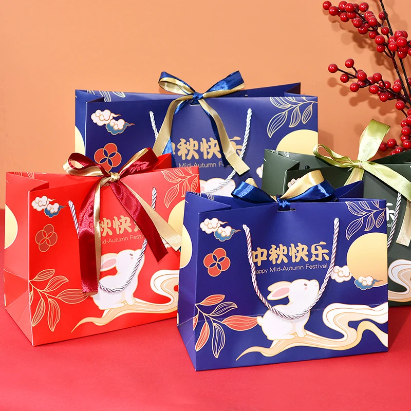 Mid-autumn Festival gift bag 2022 Mooncake packaging Goodie Bag Party Bag Candy Cookies Packaging for business/kids Paper bag
Mid-autumn Festival gift bag 2022 Mooncake packaging Goodie Bag Party Bag Candy Cookies Packaging for business/kids Paper bag