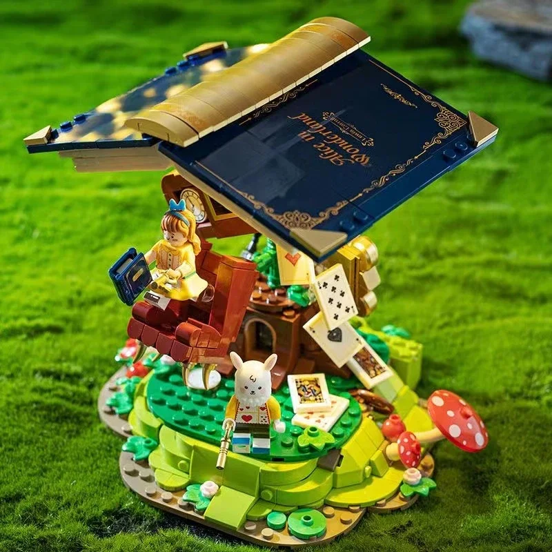 2023 New Fairytale Town Series Alice Cinderella The Little Mermaid Princess Storybook Building Block Book MOC Bricks Girl Gift
2023 New Fairytale Town Series Alice Cinderella The Little Mermaid Princess Storybook Building Block Book MOC Bricks Girl Gift