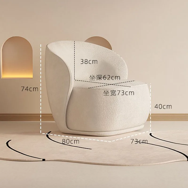 Nordic Luxury Living Room Chairs Back Support Design Makeup Single Chairs Lounge White Muebles De La Sala Balcony Furniture
Nordic Luxury Living Room Chairs Back Support Design Makeup Single Chairs Lounge White Muebles De La Sala Balcony Furniture