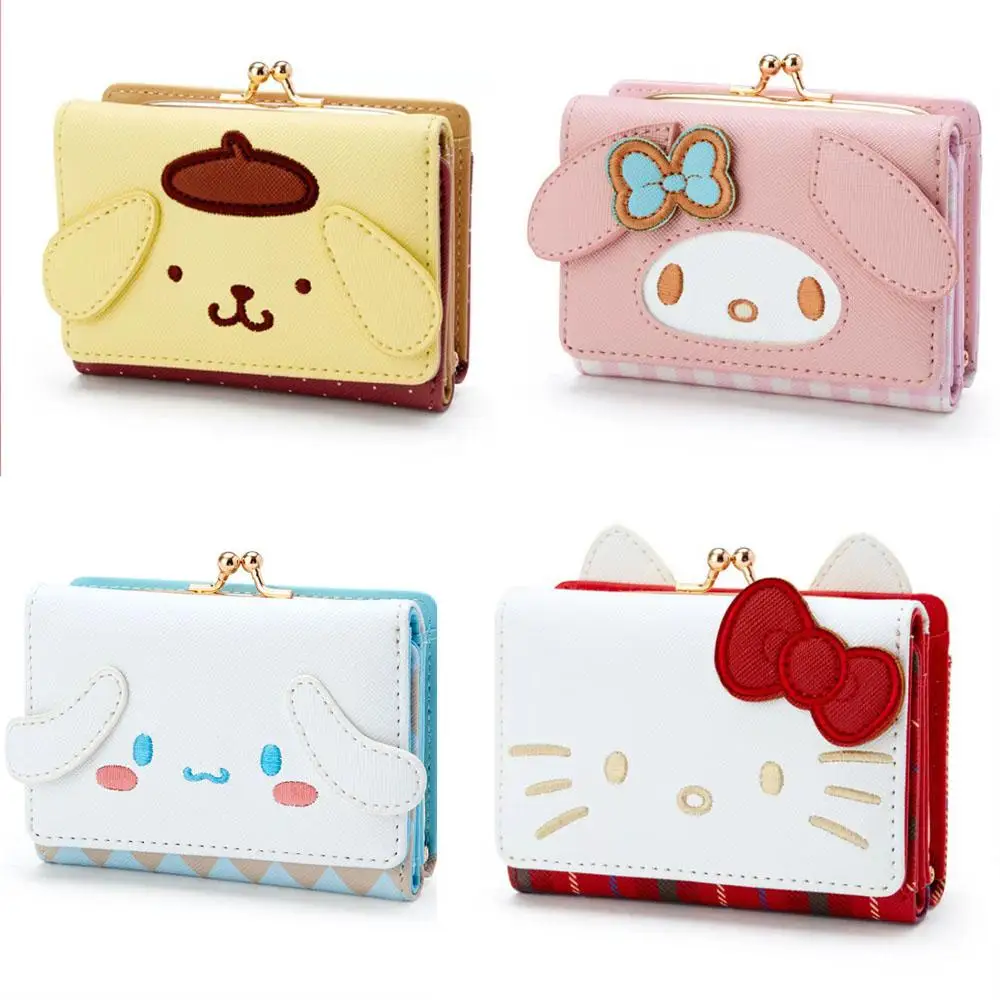 Sanrioed Casual Bag Kawaii Hello Kittys Cute Cinnamoroll Money Handbag Mymelody Wallet Onpompurin Coin Purse Card Storage Holder
Sanrioed Casual Bag Kawaii Hello Kittys Cute Cinnamoroll Money Handbag Mymelody Wallet Onpompurin Coin Purse Card Storage Holder