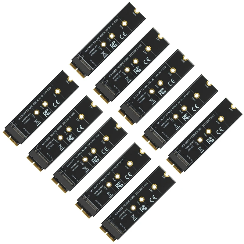 10X M.2 NVME SSD конвертировать адаптер карты для Air Pro Retina 2013-2017 NVME/AHCI SSD комплект для A1465 A1466 A1398 A1502
10X M.2 NVME SSD конвертировать адаптер карты для Air Pro Retina 2013-2017 NVME/AHCI SSD комплект для A1465 A1466 A1398 A1502
