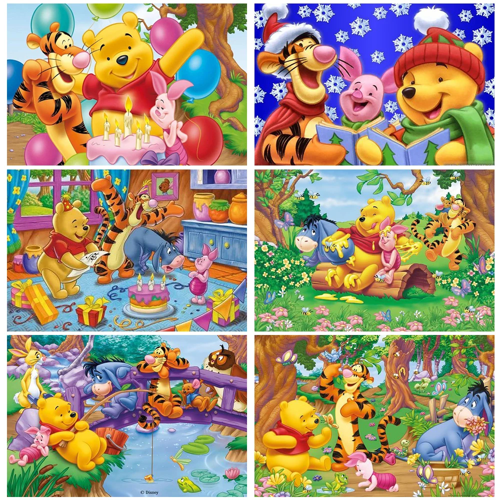 Disney Cartoon Winnie the Pooh 5D DIY Diamond Painting Mosaic Embroidery Cross Ctitch Kits Rhinestones Art Decor For Home
Disney Cartoon Winnie the Pooh 5D DIY Diamond Painting Mosaic Embroidery Cross Ctitch Kits Rhinestones Art Decor For Home
