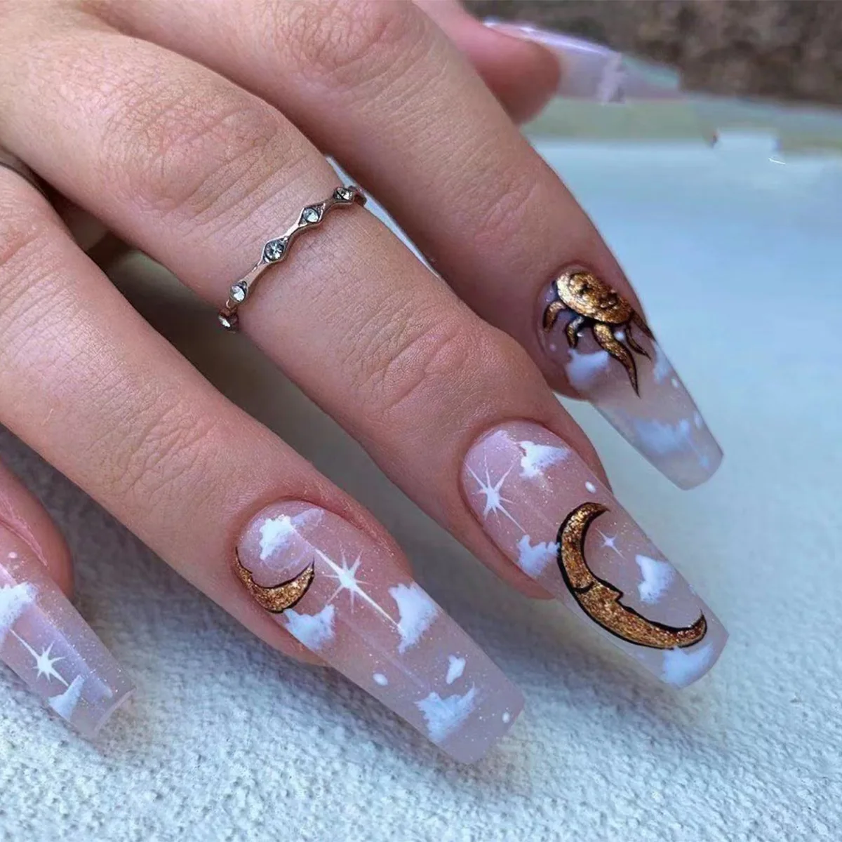 Long Ballet Cloud Sun Press on Nails False Artificial Nail Tip Korea New Manicure 2022 Designer Pseudo Beauty Set
Long Ballet Cloud Sun Press on Nails False Artificial Nail Tip Korea New Manicure 2022 Designer Pseudo Beauty Set