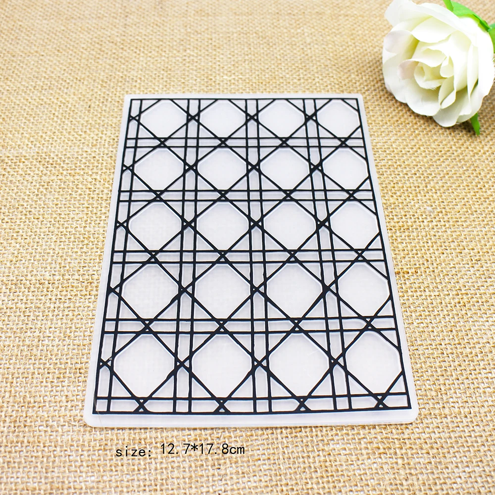 Square line children's hand account DIY scrapbook plastic embossing template embossing plate embossing die embossing stamp
Square line children's hand account DIY scrapbook plastic embossing template embossing plate embossing die embossing stamp