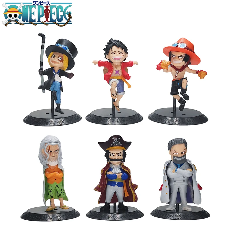 One Piece Action Figure Luffy Ace Rodger Rayleigh Figure Dolls Toys Collection Pvc Model Toy Home Car Decoration 6Pcs1Set
One Piece Action Figure Luffy Ace Rodger Rayleigh Figure Dolls Toys Collection Pvc Model Toy Home Car Decoration 6Pcs1Set