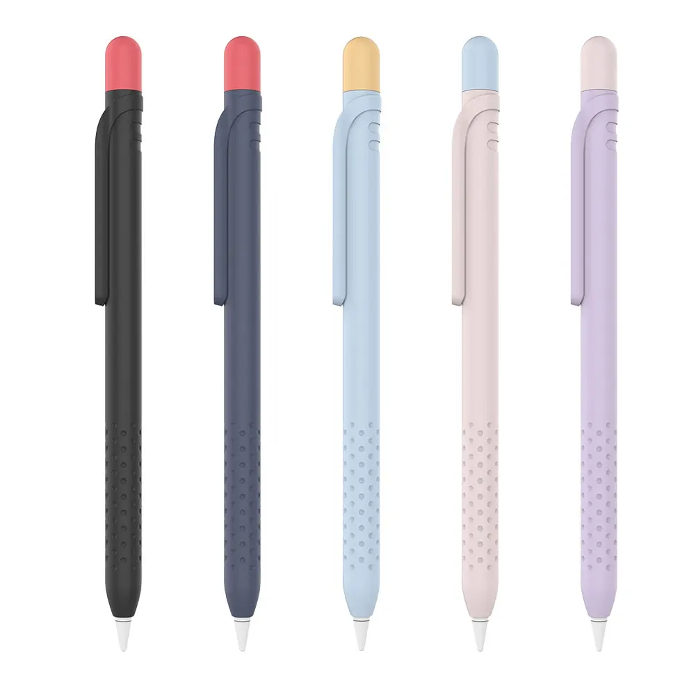 Silicone Compatible For Apple Pencil 1 Case Compatible Tablet Touch Pen Stylus For iPad Soft Protective Sleeve Cover Anti-lost
Silicone Compatible For Apple Pencil 1 Case Compatible Tablet Touch Pen Stylus For iPad Soft Protective Sleeve Cover Anti-lost