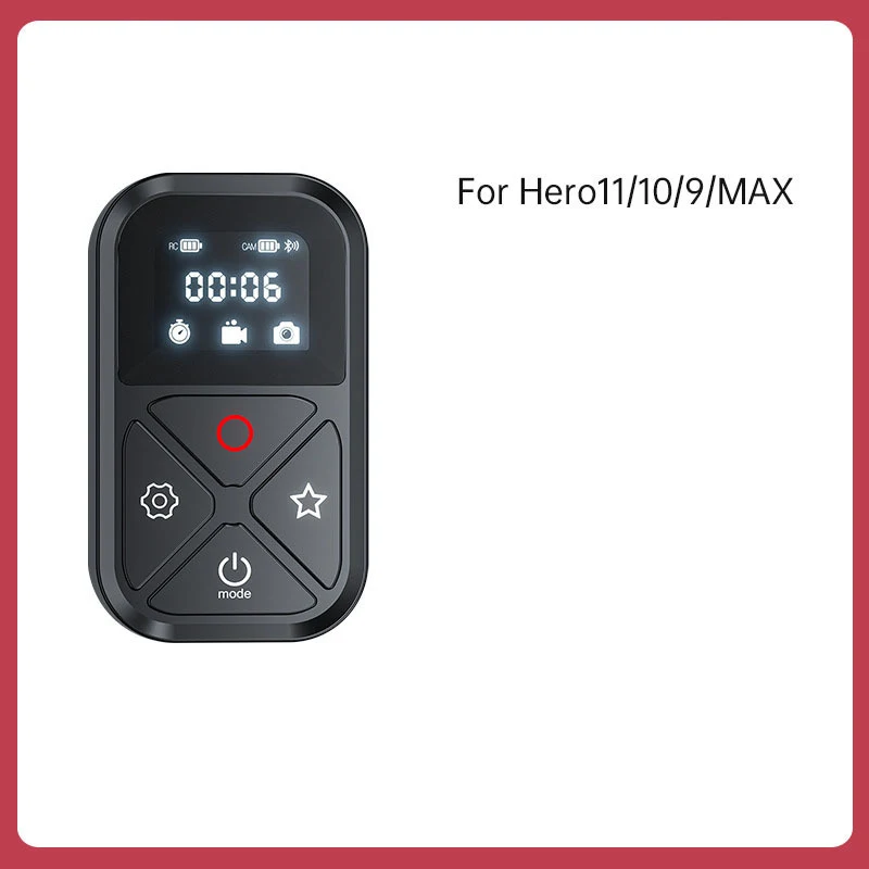 New Wireless Bluetooth-compatible Smart Remote Control For Go Pro Hero 10 Go Pro 9 Hero 8 Go Pro Max Camera Accessories
New Wireless Bluetooth-compatible Smart Remote Control For Go Pro Hero 10 Go Pro 9 Hero 8 Go Pro Max Camera Accessories