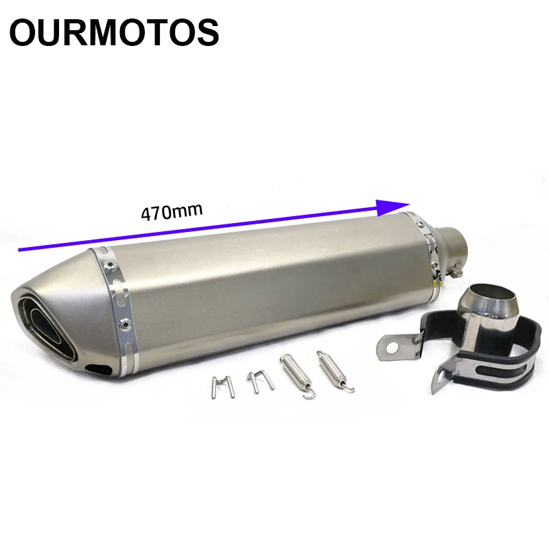 Ourmoto 470 мм выхлопная труба мотоцикла Turbo Acrapovic глушитель дБ убийца для универсального скутера Nmax Tmax
Ourmoto 470 мм выхлопная труба мотоцикла Turbo Acrapovic глушитель дБ убийца для универсального скутера Nmax Tmax