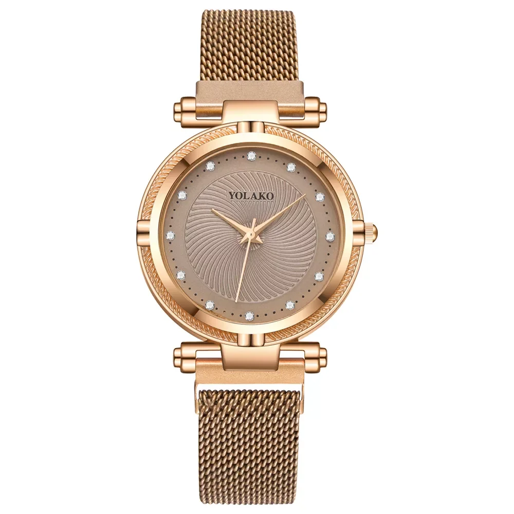 Creative diamond Dial Women Watches Fashion Rose Gold Magnet Buckle Ladies Quartz Wristwatches Simple Female Watch Gifts
Creative diamond Dial Women Watches Fashion Rose Gold Magnet Buckle Ladies Quartz Wristwatches Simple Female Watch Gifts