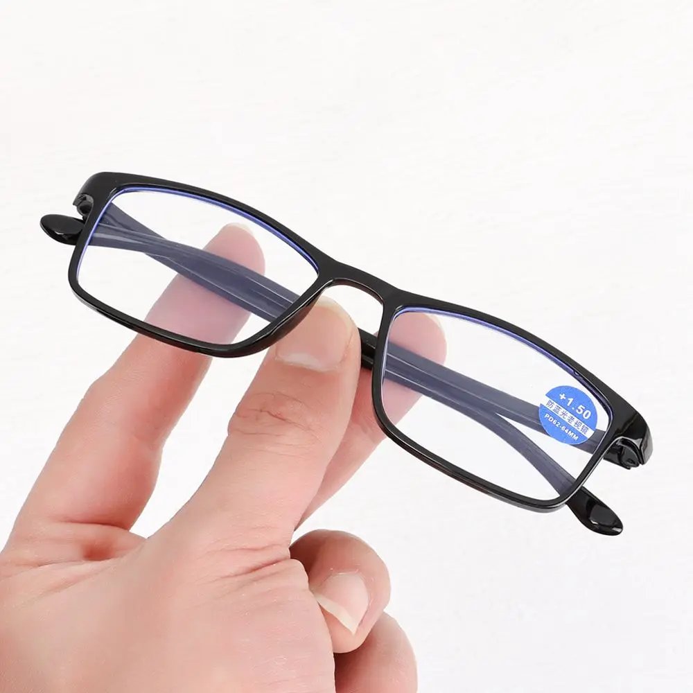 Classic Black Fashion Anti-Blue Light Reading Glasses Urltra-Light Frame Eye Protection Men Women Classic Comfortable Eyeglasses
Classic Black Fashion Anti-Blue Light Reading Glasses Urltra-Light Frame Eye Protection Men Women Classic Comfortable Eyeglasses