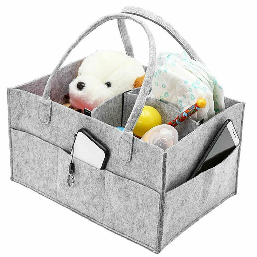 Baby Diaper Caddy Organizer Portable Holder Bag Newborn Handbag Nursery Storage Foldable Baby Care Essentials Container Grey
Baby Diaper Caddy Organizer Portable Holder Bag Newborn Handbag Nursery Storage Foldable Baby Care Essentials Container Grey