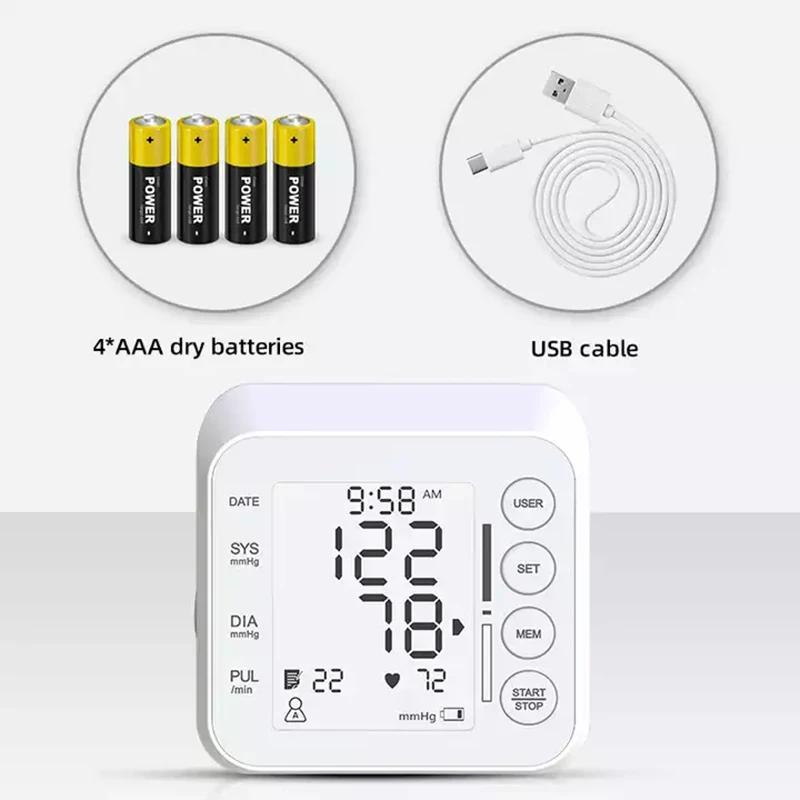 2022 top new arrivals waterproof english bp monitor blood pressure 24hours portable customized upper arm blood pressure monitor
2022 top new arrivals waterproof english bp monitor blood pressure 24hours portable customized upper arm blood pressure monitor