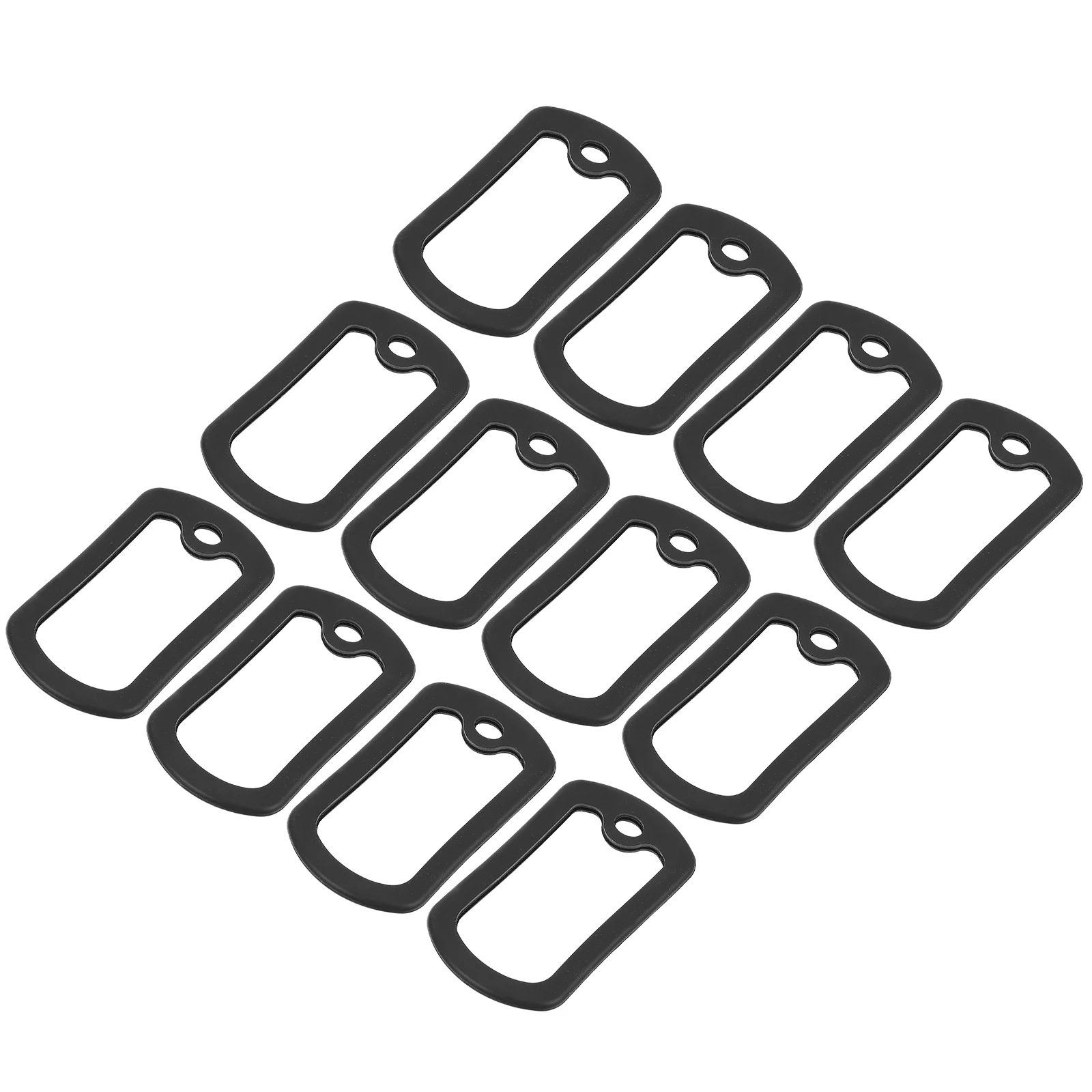 12 Pcs Pet Collar Charm Black Label Pet Information Tag Black Tags Protective Cover Protective Case Puppy Id Badges
12 Pcs Pet Collar Charm Black Label Pet Information Tag Black Tags Protective Cover Protective Case Puppy Id Badges