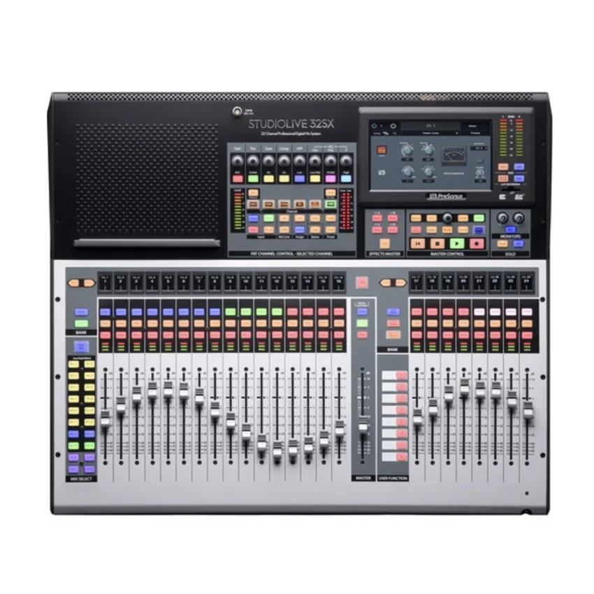 100% AUTHENTIC Presonus StudioLive 32SC Series III 32-Channel Subcompact Digital Mixer Recorder
100% AUTHENTIC Presonus StudioLive 32SC Series III 32-Channel Subcompact Digital Mixer Recorder