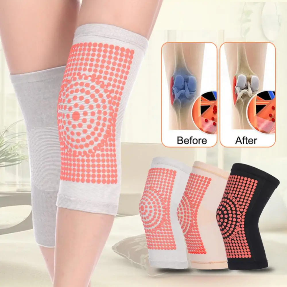 1 Pair Self-heating Thermal Therapy Knee Pad Brace Support Arthritis Protector Immutable Shape Comfortable Elastic 무릎 보호대
1 Pair Self-heating Thermal Therapy Knee Pad Brace Support Arthritis Protector Immutable Shape Comfortable Elastic 무릎 보호대
