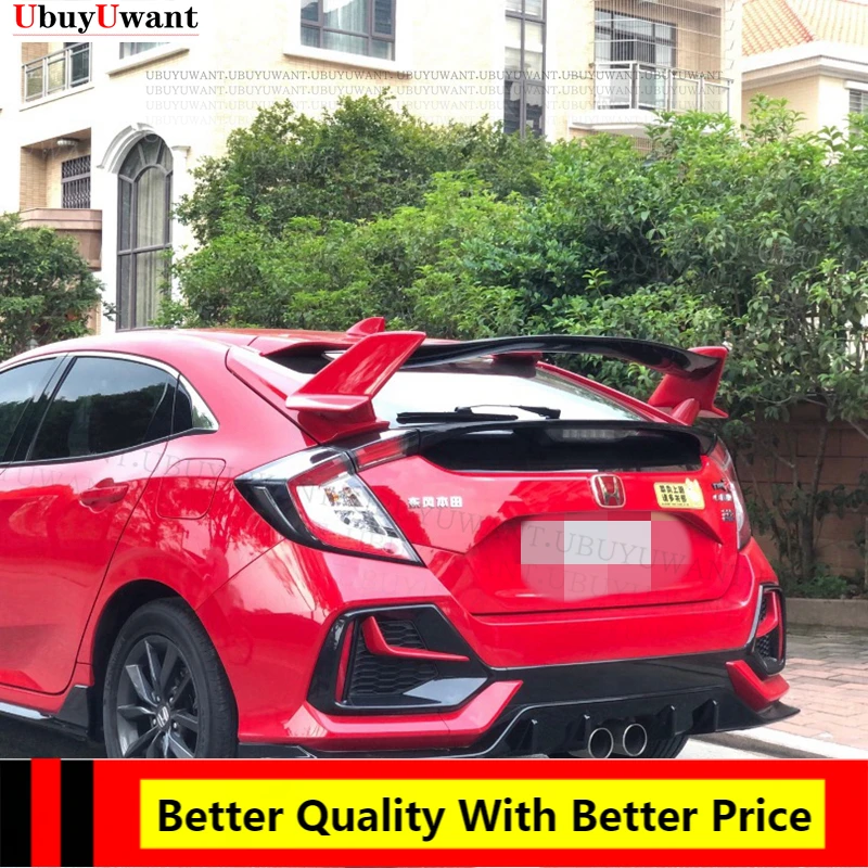 Спойлер для Honda Civic Hatchback 2017, 2018, 2019, 2020 +, высококачественный спойлер из АБС-пластика, тип R, стильный спойлер для заднего крыла автомобиля, спой...
Спойлер для Honda Civic Hatchback 2017, 2018, 2019, 2020 +, высококачественный спойлер из АБС-пластика, тип R, стильный спойлер для заднего крыла автомобиля, спой...