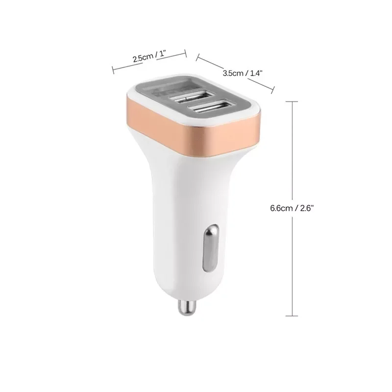 USB Car-Charger with LED Screen Smart Auto for iPhone 7 Car Mobile Phone chargers Car Charger Adapter Charging
USB Car-Charger with LED Screen Smart Auto for iPhone 7 Car Mobile Phone chargers Car Charger Adapter Charging