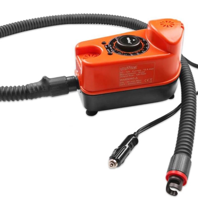 High Pressure DC12V Electrical Electric Air Pump Inflatable Boat Surf Board Stand Up Paddle Kayak Canoe 
High Pressure DC12V Electrical Electric Air Pump Inflatable Boat Surf Board Stand Up Paddle Kayak Canoe