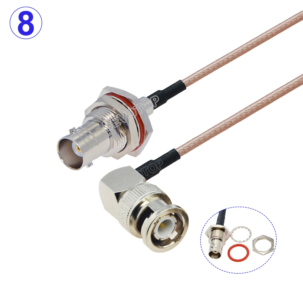 BEVOTOP BT1235-RG316 коаксиальный кабель BNC-BNC 50 Ом 20см-10м
BEVOTOP BT1235-RG316 коаксиальный кабель BNC-BNC 50 Ом 20см-10м