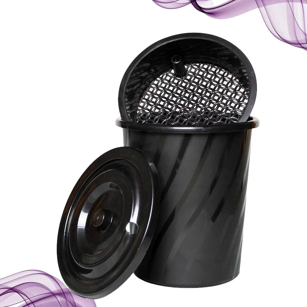 Trash Can Tea Residue Filter Bucket Car Trash Can with Lid Waterproof Portable Garbage Bin for Home Kitchen Black
Trash Can Tea Residue Filter Bucket Car Trash Can with Lid Waterproof Portable Garbage Bin for Home Kitchen Black