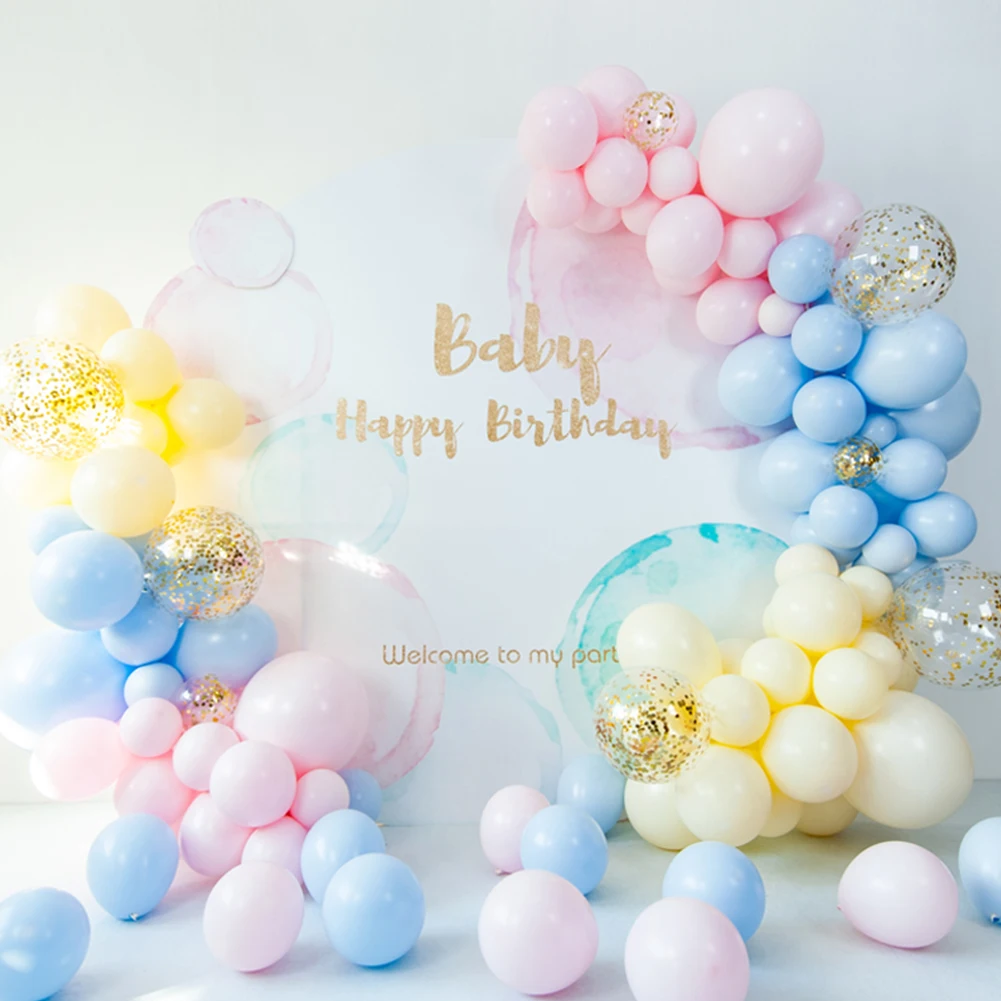 122 PCS Colorful Vintage Balloon Chain Set Pastel Latex Balloon with Assorted Balloon Garland Birthday Party Wedding Decoration
122 PCS Colorful Vintage Balloon Chain Set Pastel Latex Balloon with Assorted Balloon Garland Birthday Party Wedding Decoration