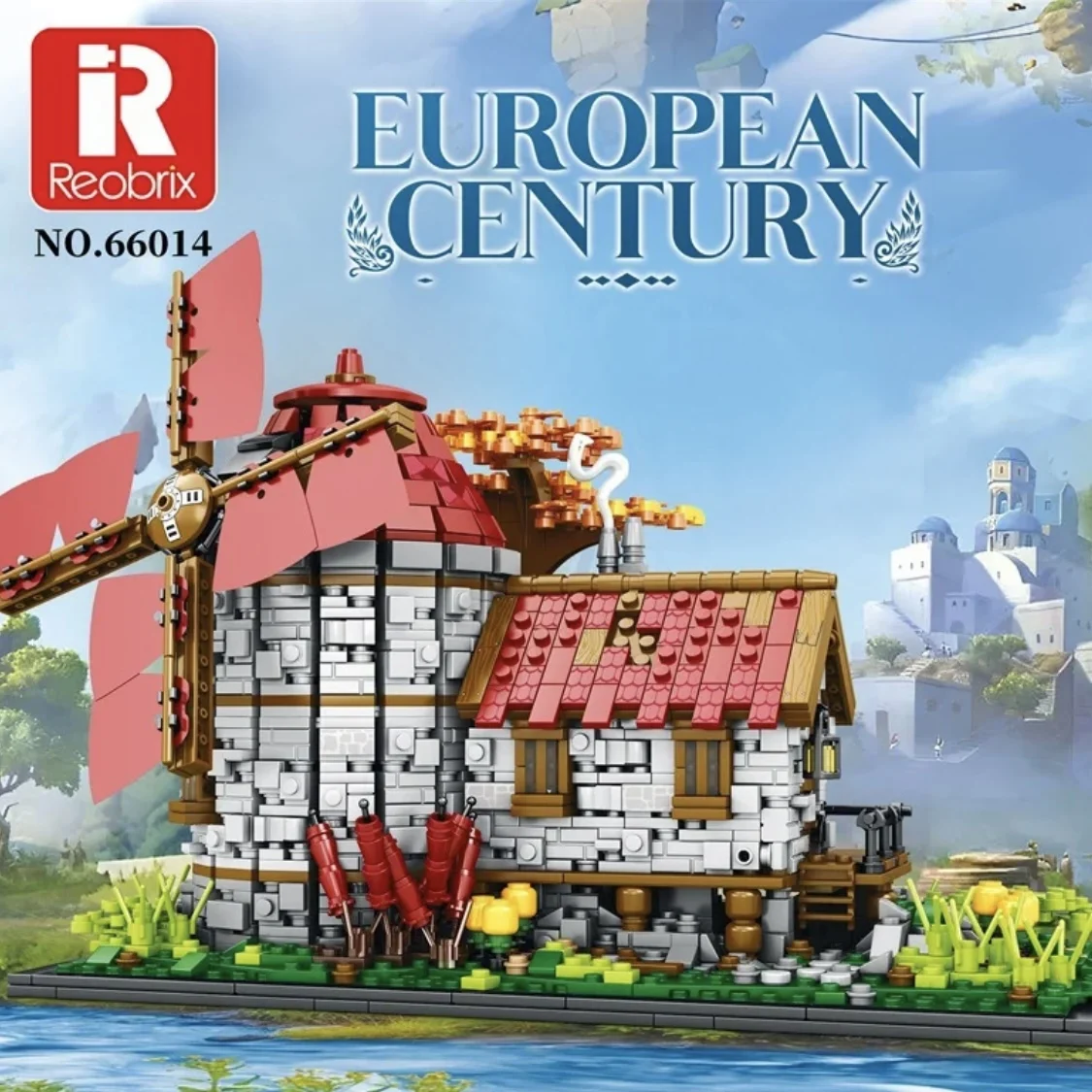 Reobrix Blocks MOC Medieval WindMill Town Compatible Building Blocks Bricks Educational Puzzle Toy Christmas Gifts For Child
Reobrix Blocks MOC Medieval WindMill Town Compatible Building Blocks Bricks Educational Puzzle Toy Christmas Gifts For Child